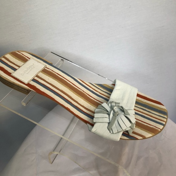 SOTTO SOPRA LEATHER SANDALS - Picture 4 of 8